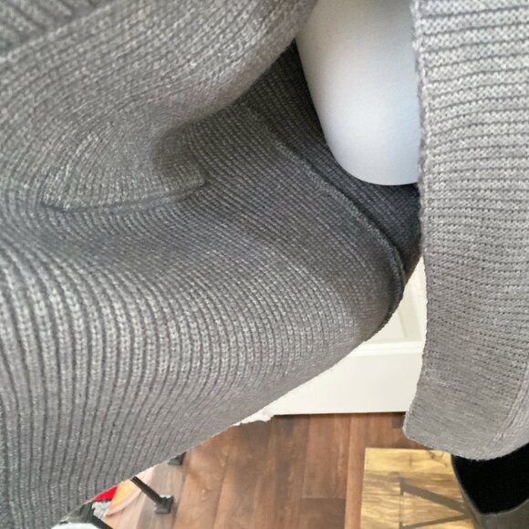 🖤NWT Cozy Hooded Knit Button Front Long Cardigan Sweater 🖤 - Picture 5 of 7